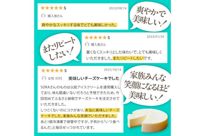 牧場のチーズケーキ（生）1個　TJ00013