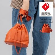 豊岡鞄　ドローストリングショルダー　CITG-021　テラコッタ