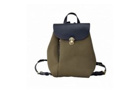 豊岡鞄　　リュック　エルダー ミニリュック（カーキ×ネイビー） / カバン かばん バック