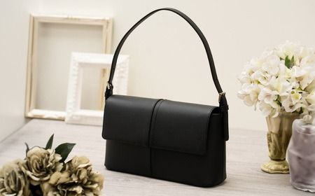 豊岡鞄 TOTTE カブセフォーマルバッグ MBF010 （ブラック）