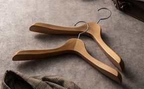 【ナカタハンガー】SET-16C/レディスジャケットハンガー2本