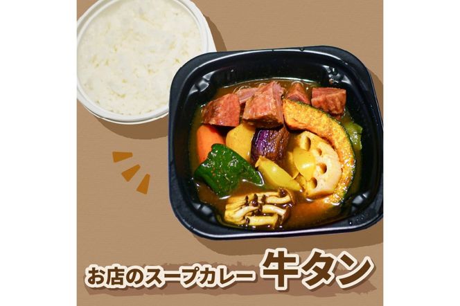 レンジで1品！お店のスープカレー 4種セット ( カレー スープ 肉 鶏 牛 豚 総菜 冷凍 簡単調理 )【136-0041】