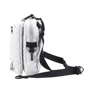 豊岡鞄 CIE WEATHER SHOULDER（071951）ミストグレー / 木和田正昭商店 撥水 ショルダーバッグ メンズ クラッチバック バックインバック