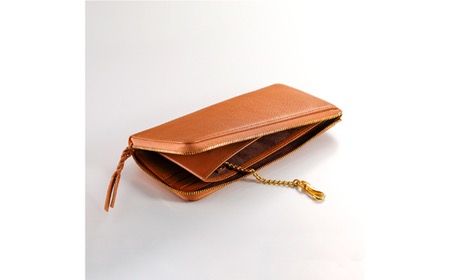 【豊岡財布】anti-mode style OLIVE Long Wallet(AW600）タン