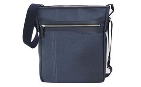 キワダ A4サイズ対応縦型ショルダー（No.4985-60)　ネイビー