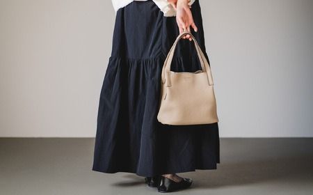 豊岡鞄　ショッピングトートM　本革【レッド】