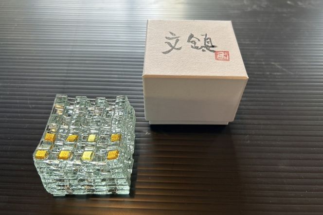 文鎮「NAGI・正四角」　180g　SV00017