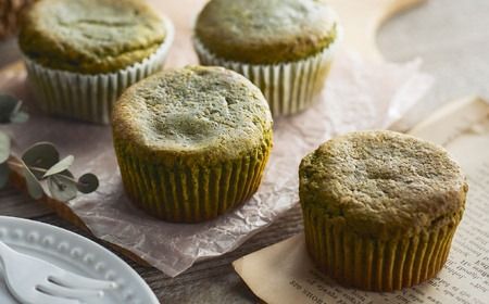 グルテンフリー 低糖質スイーツ マフィン 抹茶 6個 / スイーツ マフィン 低糖質 ダイエット 朝食 お菓子 焼菓子 糖質オフ 個包装 ギフト（小麦粉・砂糖・トランス脂肪酸・人工甘味料・不使用）【LowCarbHouse 】