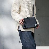 豊岡鞄 CIE WEATHER SHOULDER（071951）ブラック / 木和田正昭商店 撥水 ショルダーバッグ メンズ クラッチバック バックインバック