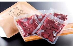 テツのごはん　鹿肉角切りM（犬・猫用）