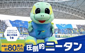 【R09004】大分トリニータ公式マスコットぬいぐるみ「“圧倒的”ニータン」