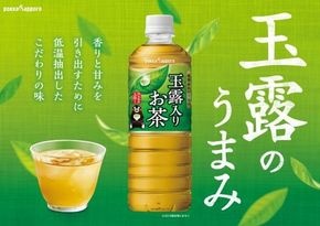 1Ｂ2玉露入りお茶600ｍｌ×24本入【北海道・沖縄・離島　配送不可】