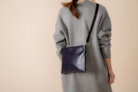 豊岡鞄TOTTEサコッシュMBC014ネイビー