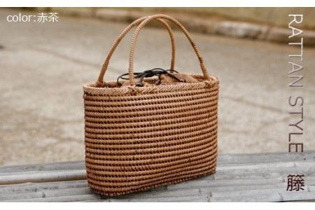 籐かご 信玄かご（大）