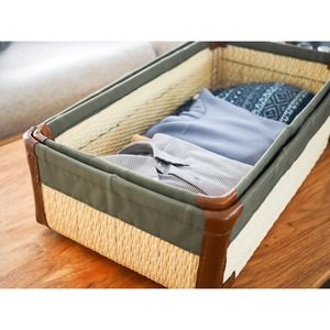 伝統工芸士作】 永尺角革行李（柳行李）（兵庫県豊岡市） | ふるさと