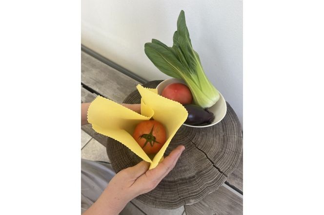 蜜蝋ラップ(丹後ちりめん) 繰り返し使える環境にやさしいエコラップ　RM00024