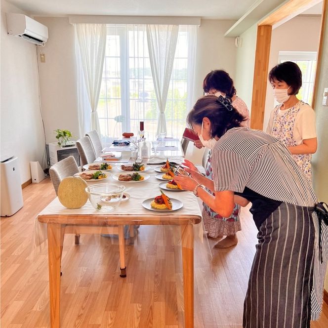 北見市 イタリア料理 料理教室 4名様分 ( イタリア 料理 体験 教室 レッスン )【189-0014】