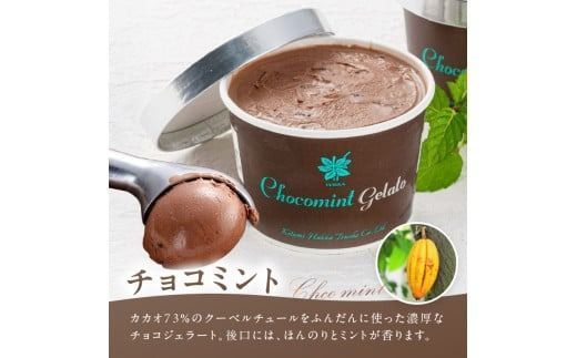 ミントジェラート カップ 3種×4個 ( ジェラート アイス アイスクリーム ハッカ チョコ ミント ミントアイス スイーツ チョコチップミント カカオ カップアイス ふるさと納税 )【007-0018】