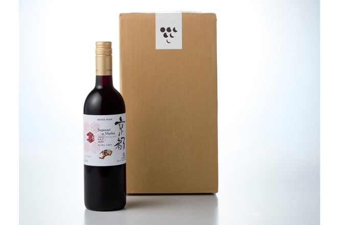 【丹波ワイン】京都ワイン（赤）サペラヴィ＆メルロー2022 720ml　NZ00014