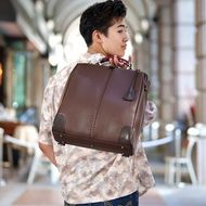 豊岡鞄 YOUTA LIZARD3WAY縦ダレスL（YK3）チョコ