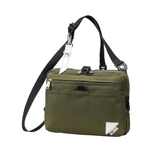 豊岡鞄 CIE WEATHER SHOULDER（071951）オリーブ / 木和田正昭商店 撥水 ショルダーバッグ メンズ クラッチバック バックインバック