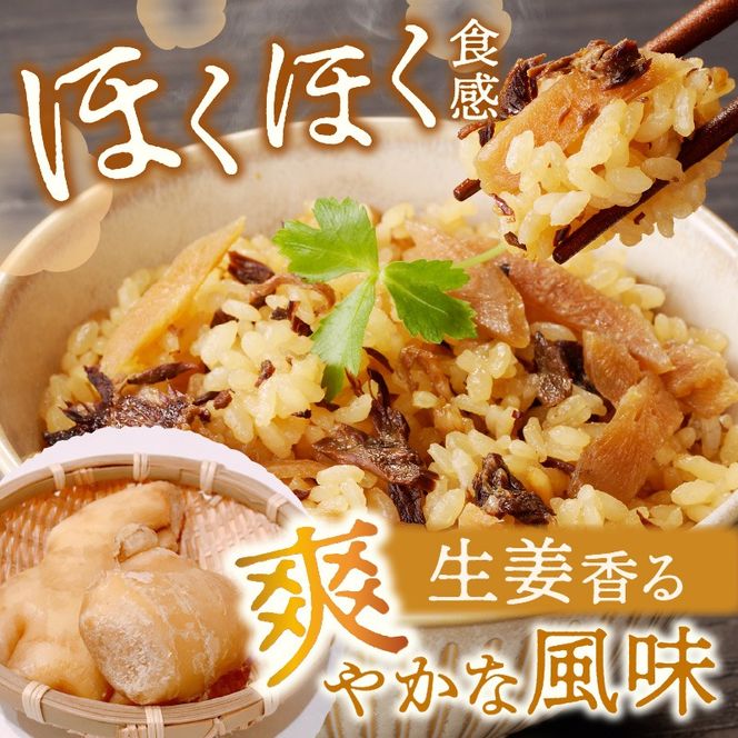【A-834】福岡の老舗が作る 生姜香る国産牛ごぼうごはんの素
