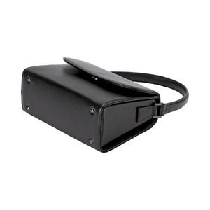 豊岡鞄　フォーマルバッグ前かぶせ HND03　ブラック