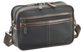 ブレリアス横型取っ手無ショルダー（16430-01）　クロ