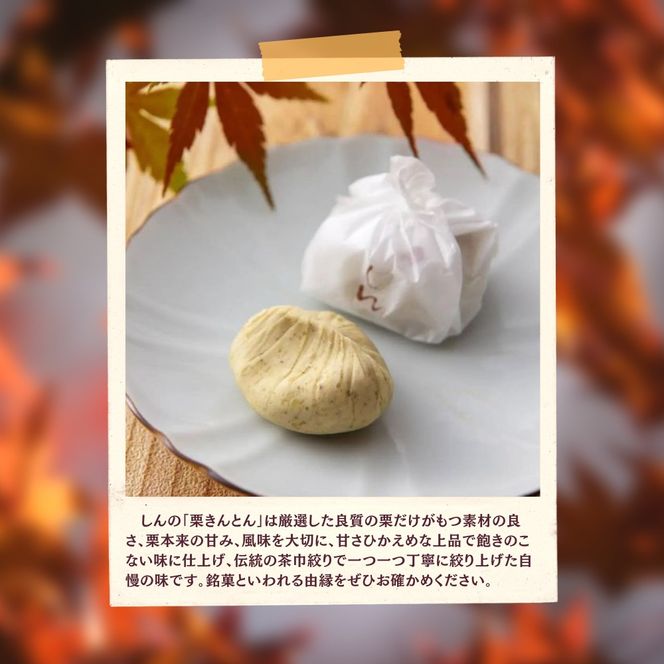 ＜御菓子所しん＞中津川栗きんとん6個入×2箱 F4N-3071