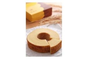 【コウノトリ育むお米使用】米粉バウムクーヘン（H4cm）