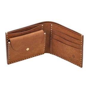 豊岡財布 Haaki Leather 二つ折財布 HLW301 コニャック（HLW301）