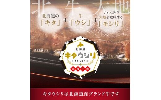 キタウシリ 牛サーロインステーキ 200g×3枚 ( 牛肉 サーロインステーキ 肉 ステーキ 赤身肉 ニク にく 北海道 国産牛 北見市 ブランド牛 赤身 ヘルシー 数量限定 )【173-0006】