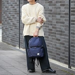 豊岡鞄 CIE WEATHER DAYPACK(071953)ネイビー / 木和田正昭商店 撥水 ビジネス ストリート A4ファイル対応 ノートPC収納 通勤 メンズ レディース リュック バックパッ