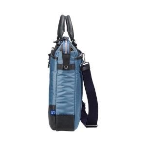 豊岡鞄　For The Blue Soft Briefcase Oブルー