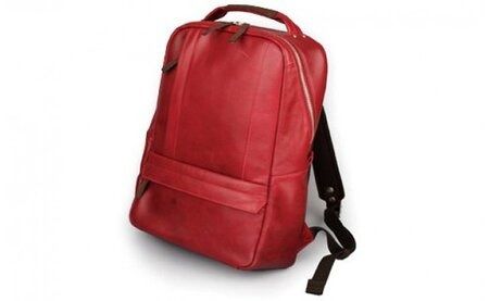 豊岡産　牛革・リュック　CROSSROAD（505069レッド）