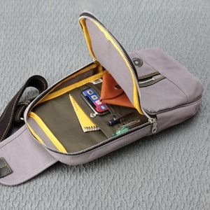 豊岡鞄 直帆布 ワンショルダー ボディバッグ NEH003 ラベンダー