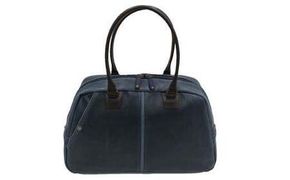 レトロ デイリーユースボストンバッグ（No.1597-60）　ネイビー