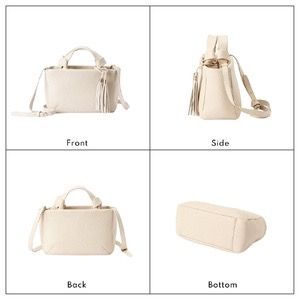 豊岡鞄 loop ミニボストン NU04-116　アイボリー