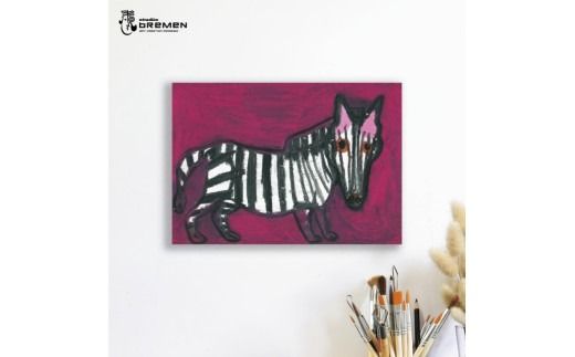 蛯子陽太(studioBREMEN)の動物作品【オイルパステル画オーダー