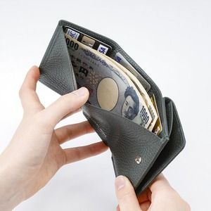 豊岡財布 Colors三つ折りウォレット AW500 アベーテ / 小銭入れ カードケース ミニマル 財布 サイフ 革小物 本革 メンズ レディース