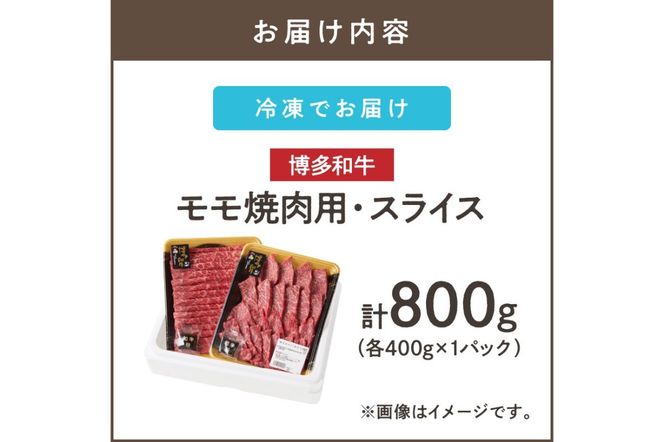 【C2-019】博多和牛 モモ焼肉用・スライス