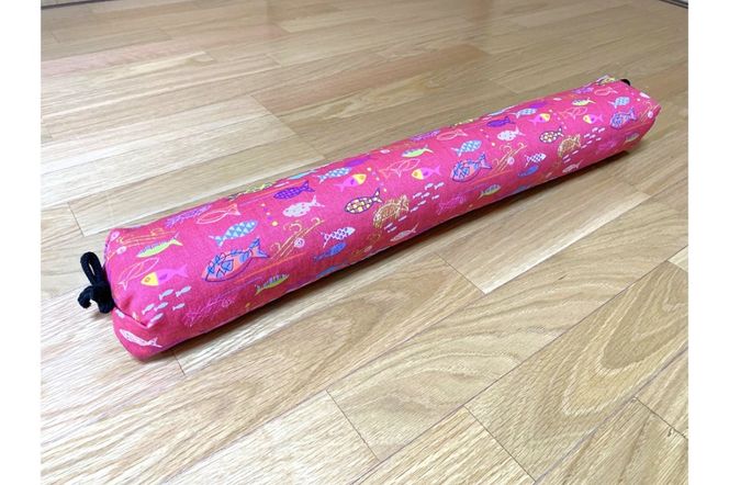 【カバーの色柄が選べる】伝統のふとん屋が作るストレッチ棒　ヨガ　ポール（小）　HT00126