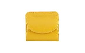 豊岡工房　牛革コンパクト財布（3903）イエロー