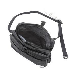 豊岡鞄 CIE WEATHER SHOULDER（071951）ブラック / 木和田正昭商店 撥水 ショルダーバッグ メンズ クラッチバック バックインバック