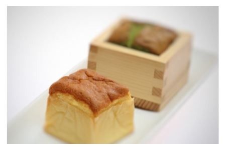 【コウノトリ育むお米使用】米粉カステラ一升枡焼き