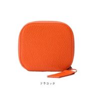 豊岡財布　ラウンドミニウォレット　CITE-006　テラコッタ