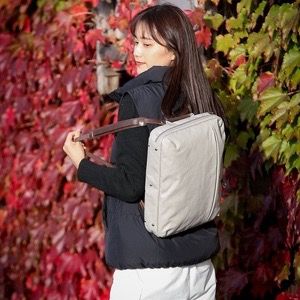 豊岡鞄　anti-mode style Pista 3WAY（A70001）グレージュ