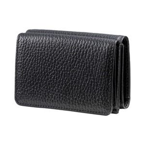 豊岡財布 Colors三つ折りウォレット AW500 ネロ / 小銭入れ カードケース ミニマル 財布 サイフ 革小物 本革 メンズ レディース