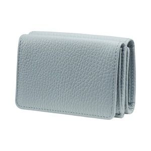 豊岡財布 Colors三つ折りウォレット AW500 シエロ / 小銭入れ カードケース ミニマル 財布 サイフ 革小物 本革 メンズ レディース