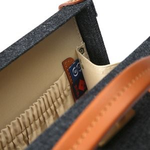 豊岡鞄　漁網デニム　カブセトランクS　KT05GMD　キャメル